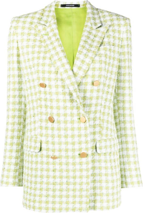 Tagliatore Blazer met dubbele rij knopen Groen