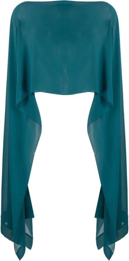 Talbot Runhof Asymmetrische top Groen