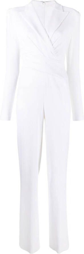 Talbot Runhof Jumpsuit met lange mouwen Zwart