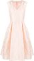 Talbot Runhof Jurk met jacquard Roze - Thumbnail 1