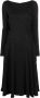 Talbot Runhof Midi-jurk met jacquard Zwart - Thumbnail 1