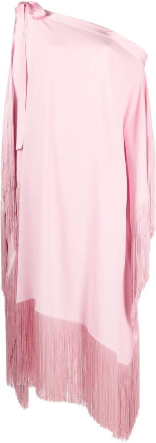 Taller Marmo Asymmetrische avondjurk Roze