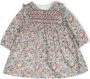 Tartine Et Chocolat Jurk met bloe print Beige - Thumbnail 1