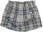 Tartine Et Chocolat Geruite shorts Blauw - Thumbnail 1