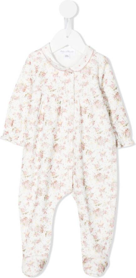 Tartine Et Chocolat Pyjama met bloe print Roze