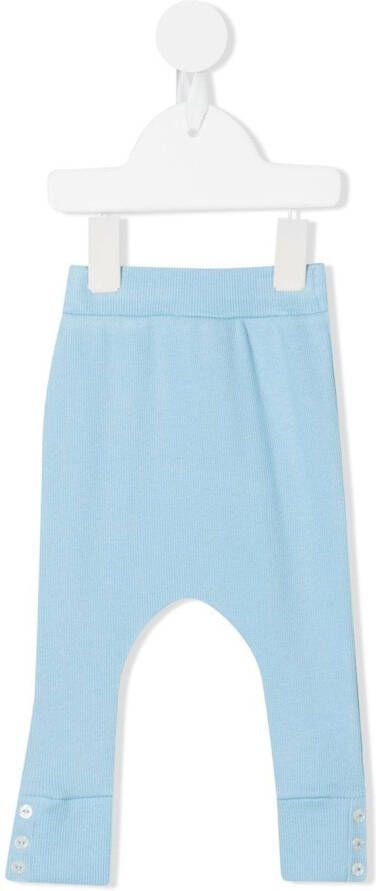Tartine Et Chocolat Ribgebreide legging Blauw
