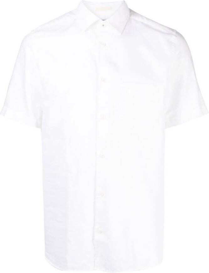 Ted Baker Overhemd met korte mouwen Wit