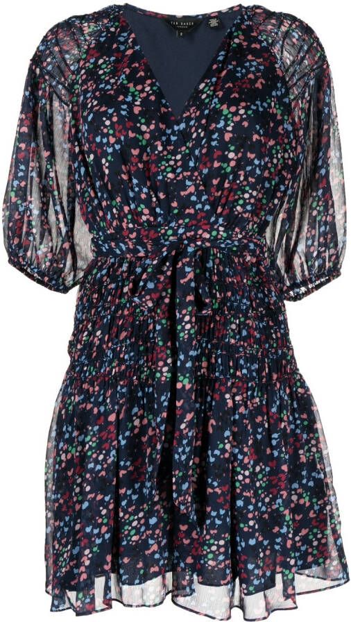 Ted Baker Wikkeljurk Blauw