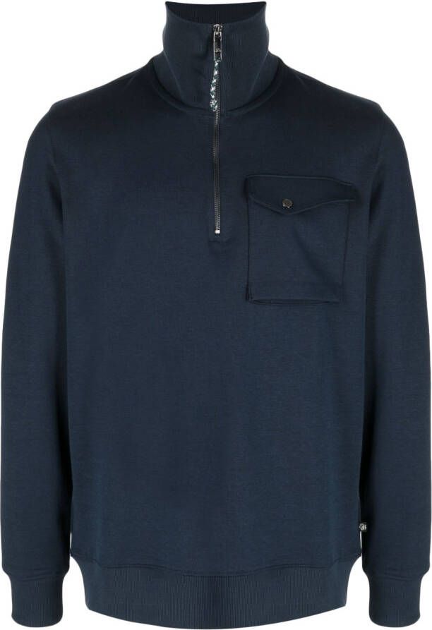 Ted Baker Sweater met hoge hals Blauw