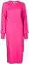 Ted Baker Midi-jurk met gestrikte voorkant Roze - Thumbnail 1