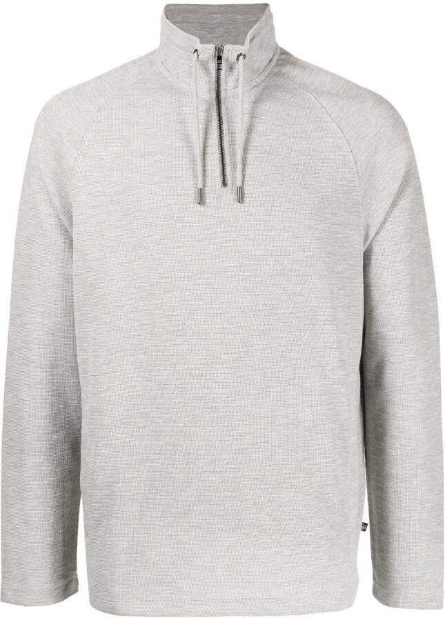 Ted Baker Sweater met trechterhals Grijs