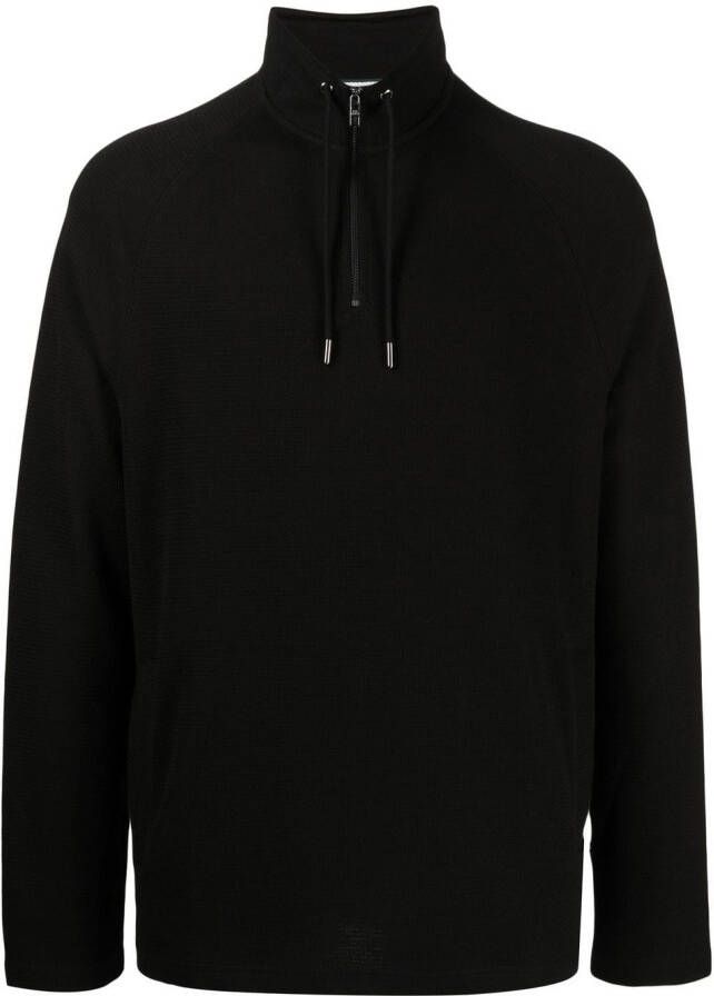Ted Baker Sweater met trechterhals Zwart