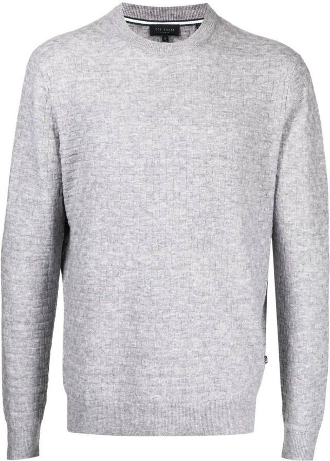 Ted Baker Trui met textuur Grijs