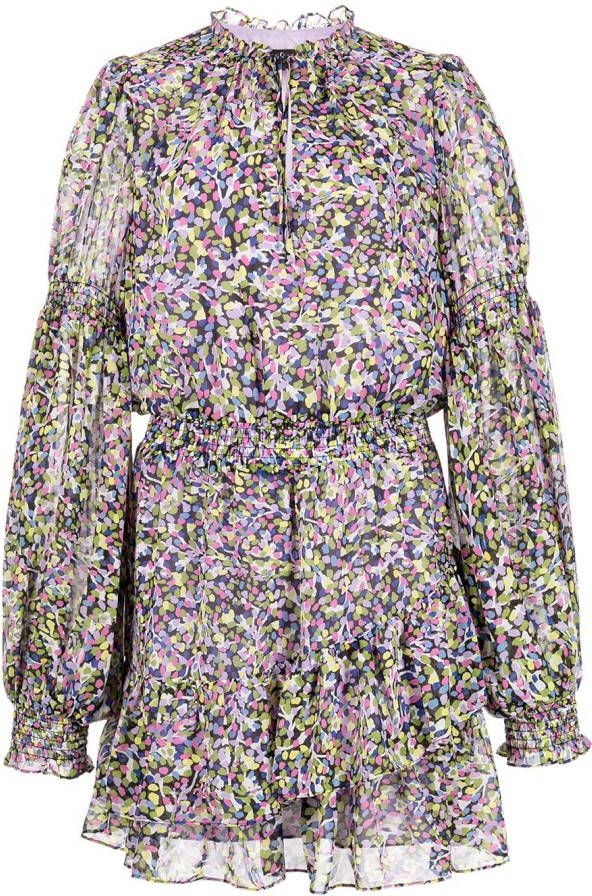 Ted Baker Mini-jurk met bloemenprint Paars