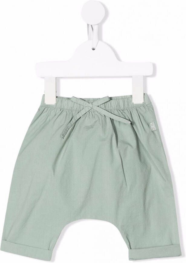 TEDDY & MINOU Broek met trekkoord Groen