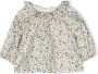 TEDDY & MINOU Shirt met bloe print Wit - Thumbnail 1