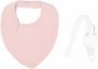TEDDY & MINOU Geribbelde slabbetjes set Roze - Thumbnail 1