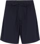 TEKLA High waist shorts Blauw - Thumbnail 1