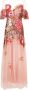 Temperley London Avondjurk van tule Roze - Thumbnail 1