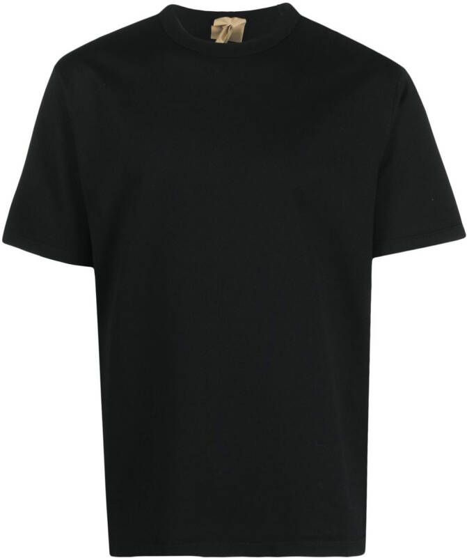 Ten C Katoenen T-shirt Zwart