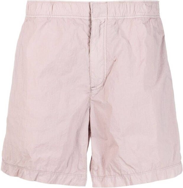 Ten C Zwembroek met elastische taille Paars