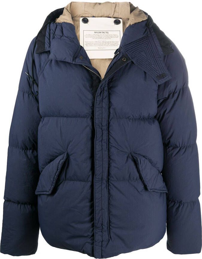 Ten C Jack met capuchon Blauw