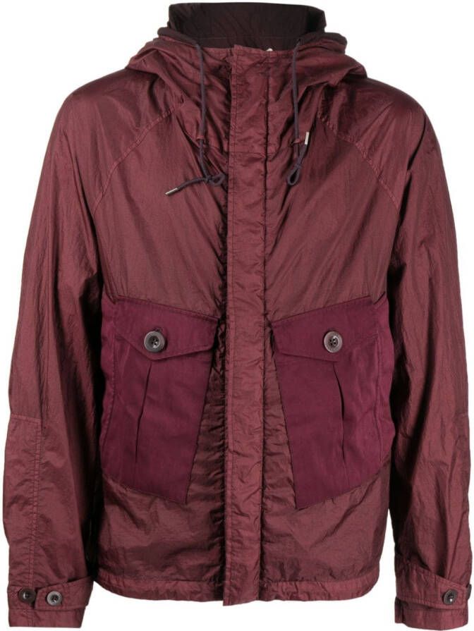 Ten C Jack met capuchon Rood