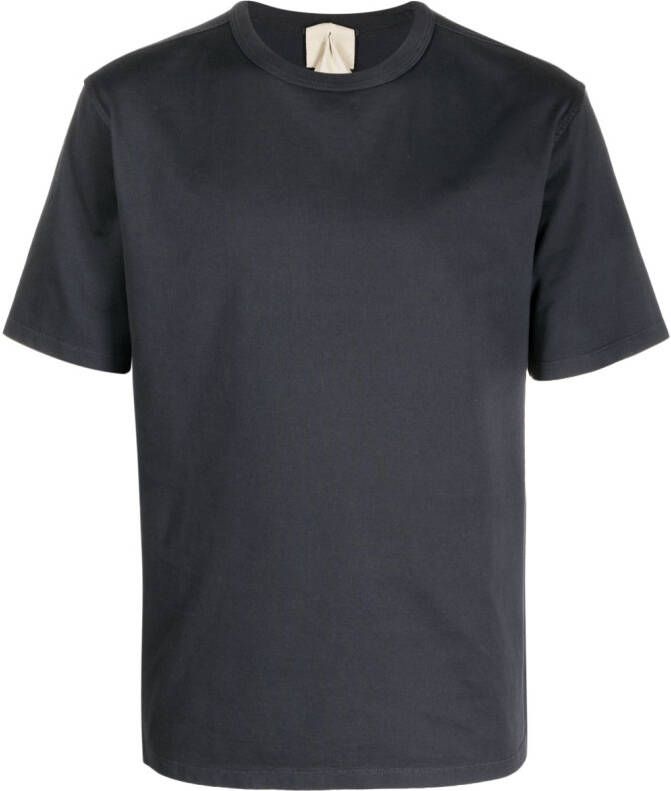 Ten C T-shirt met logoprint Zwart