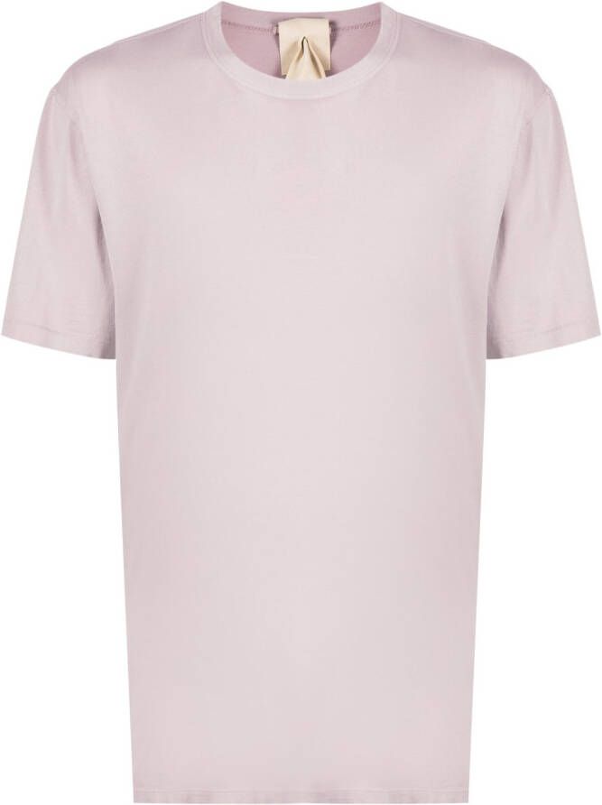 Ten C T-shirt met ronde hals Paars