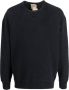 Ten C Sweater met logopatch Zwart - Thumbnail 1