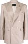 THE ANDAMANE Blazer met dubbele rij knopen Beige - Thumbnail 1