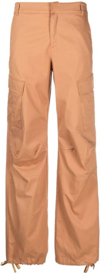 THE ANDAMANE Broek met wijde pijpen Bruin