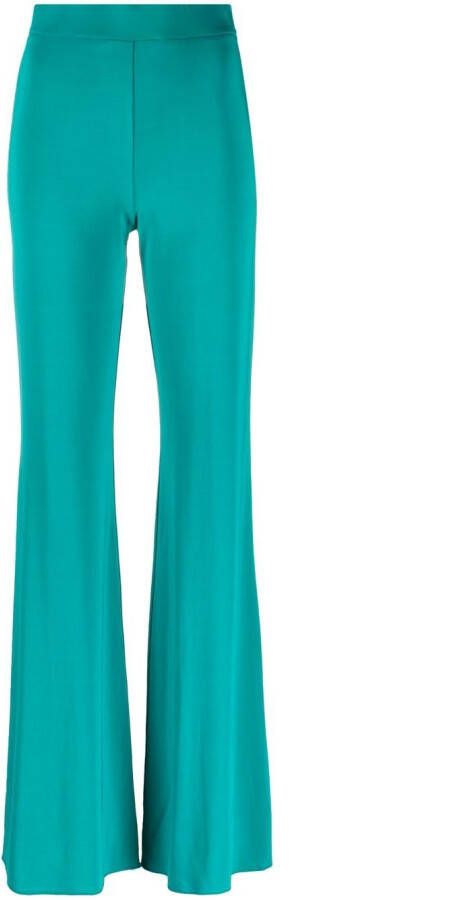 THE ANDAMANE Flared broek Groen