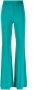 THE ANDAMANE Flared broek Groen - Thumbnail 1