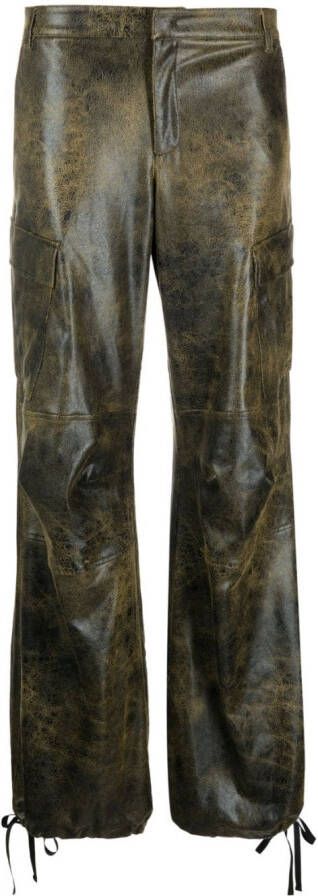 THE ANDAMANE Kick flare jeans Zwart