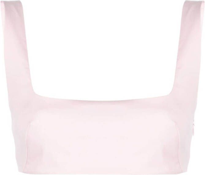 THE ANDAMANE Mouwloze top Roze