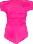 THE ANDAMANE Off-shoulder body Roze - Thumbnail 1