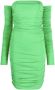 THE ANDAMANE Off-shoulder jurk Groen - Thumbnail 1