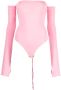 THE ANDAMANE Off-shoulder top Roze - Thumbnail 1