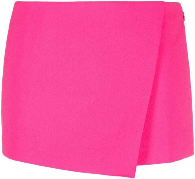 THE ANDAMANE Mini-wikkelrok Roze