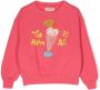 The Animals Observatory Sweater met logoprint Roze - Thumbnail 1