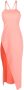 The Attico Asymmetrische jurk Roze - Thumbnail 1
