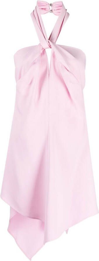 The Attico Uitgesneden mini-jurk Roze