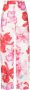The Attico Broek met bloemenprint Roze - Thumbnail 1