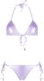 The Attico Triangel bikini Paars - Thumbnail 1