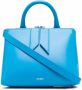 The Attico Monday leren shopper Blauw - Thumbnail 1