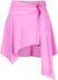 The Attico Asymmetrische rok Roze - Thumbnail 1