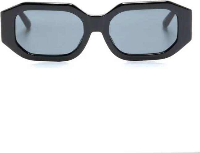Linda Farrow x Blake zonnebril met rechthoekig montuur Zwart