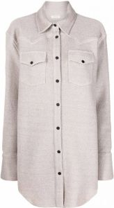 The Mannei Button-down blouse Beige