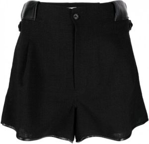 The Mannei High waist shorts Zwart